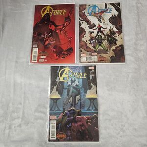 Marvel A-Force Secret Wars 2 3 4 Lot of 3 2015 Series
